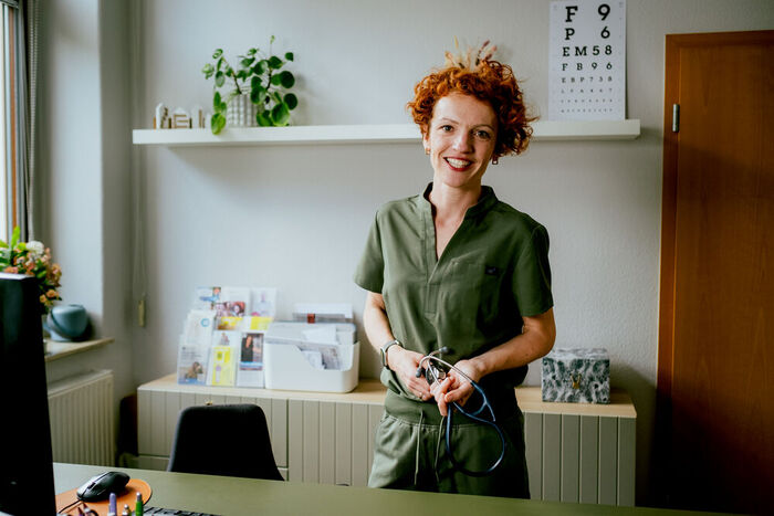 Elisabeth Brode, Hausärztin in Zwickau